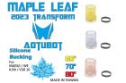 Maple Leaf 2023 Transformers "Autobot" Hop Up Silicone Bucking for Marui TM / WE / KJW GBB & VSR ( Degree 60° / 70° / 80° )