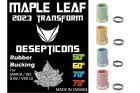 Maple Leaf 2023 Transformers "Decepticons" Hop Up Rubber Bucking for Marui TM / WE / KJW GBB & VSR ( Degree 50° / 60° / 70° / 75° )