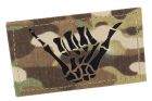 Infrared Reflective Patch - Hand Skeleton 3.5" x 2" ( Multicam )