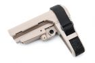 MF P3 Pistol Stabilizing Brace Stock for Airsoft AR / M4 Series ( Tan )