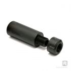 PTS E9 18 to 14mm CCW 2inch Barrel Extension with Thread Protector ( Black )