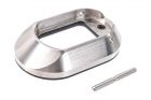 Revanchist Stainless Steel XL Magwell For Marui TM Hi-Capa GBBP  ( For Marui TM Original Polymer Grip ) 