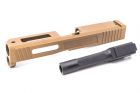 Pro-Arms / Old Driver S Style Steel Slide w/ Outer Barrel for UMAREX / VFC Glock 19X / Glock 45 GBBP ( DE ) ( Limited Edition )