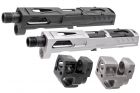 Pro-Arms K Style RMR Slide w/ Comp for SIG AIR / VFC P320 M17 M18 GBB Pistol Series ( Black / Grey )