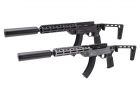 SEAL Airsoft KC02 B-TM Folding Stock GBB Rifle Airsoft ( With Barrel Extension ) 