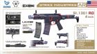 EMG Strike Industries SI AR Strike Oppressor 4" Short Barrel MWS GBB Rifle Airsoft ( by CGS ) ( Red )
