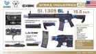 EMG Strike Industries SI AR Strike Oppressor 15.5" MWS GBB Rifle Airsoft ( by CGS ) ( Blue )