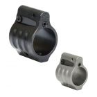 SLR Dummy Gas Block 0.75" for Airsoft ( Melonite QPQ Black / Silver )