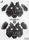 SRU Tactical Armor Kit for JPC Vest ( Black / Tan / OD / Grey / Pink / White )