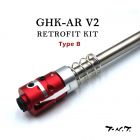TNT Hop UP Retrofit Kit Type B With 370mm STD Inner Barrel For GHK AR / M4 V2 GBBR Series 