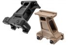 Toxicant Airsoft T2 Style Optic Hight Mount ( DE / Black ) 