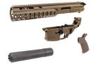 Toxicant VS Premium Conversion Kit For TM MWS GBBR System Type C ( Cerakote FDE )