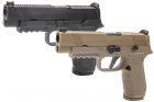 WE F17 V2 GBB Pistol Airsoft ( Black / DE )