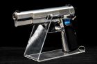 WE Browning Hi-Power MK3 GBB Pistol Airsoft ( Silver ) ( Custom Marking )