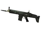 WE SCA Heavy Airsoft AEG Rifle CQB Ver. ( Black Edition )