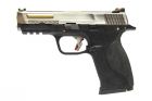 WE Toucan T5 B Silver Stealth Metal Slide Gold Barrel GBB Pistol ( BK )