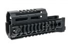 WII TECH CNC Aluminum Alpha 6" Quad Rail Handguard For Marui TM AKM GBBR 