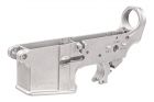 WII TECH CNC 6061-T6 Aluminum Blank MWS Lower Receiver For Marui TM MWS GBBR Series ( Silver ) 
