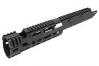 WII TECH CNC 6061 Aluminum Ext. Monolithic Handguard For Umarex VFC MP5 GBBR