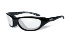 WILEY X Airrage Clear Lens/Gloss Black Frame Shooting Glasses
