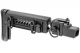 5KU PT-5 Side Folding Stock for GHK AKM GBBR Airsoft ( Black )