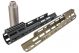 Artisan Long M-LOK Handguard Rail For Tokyo Marui TM SCAR / Cybergun Guns Modify GM SCAR GBB Series ( Black / DDC )
