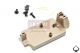 Ace One Arms Red Dot Back Up Sight Base for TM / WE / ARMY 1911 Series ( FDE ) ( A1A RMR )