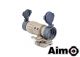 AIM-O ET Style 4X FXD Magnifier With Adjustable QD Mount  ( DE )