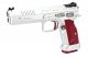 CL Project Custom ASG CZ TS 2 GBB Pistol Airsoft ( Limited Edition ) ( Silver & Red ) 