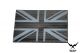 FFI PVC Reflective Patch - UK Flag ( Black ) ( Free Shipping )