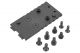 Guarder CNC Steel DPP Delta Point Footprint Spec Optic Adaptor Plate For Marui TM G17 Gen5 MOS GBBP 