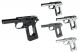 Gunsmith Bros CNC Aluminum ST* Style 1911 Curved Guard Frame For Marui TM 1911 GBBP Series 