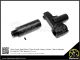 Hephaestus Steel Front Sight Block (Type A) with 14mm Barrel Adapter for GHK / LCT AK Series