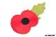 JK UNIQUE Patch - Remembrance Poppy Patch / Red Cremation Flowers Patch ( Free Shipping )
