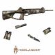 Gunskins Gear Skin 8” x 50” Camouflage Wrap-Kryptek Highlander