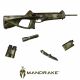 Gunskins Gear Skin 8” x 50” Camouflage Wrap-Kryptek Mandrake