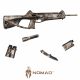 Gunskins Gear Skin 8” x 50” Camouflage Wrap-Kryptek Nomad