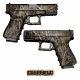 Gunskins Pistol Skin Camouflage Wrap-Deepfield