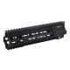 OMG G Style SMR HK416 MK15 10.5 Inch M-LOK Handguard Rail for Airsoft Only ( Barrel Nut for AEG / MWS / PTW Spec. ) ( Black / DE )