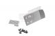 Revanchist Airsoft Optics Mount With Adjustable Thumb Rest For HICAPA Airsoft Series GBB Pistols ( Silver ) ( Version 2 )