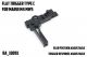 Revanchist Flat Trigger Type C For Marui TM M4 MWS GBBR