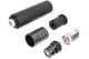 RGW Omega 9K Dummy Silencer / Barrel Extension Full Set with Tracer ( MP5 Style ) ( Fit For Maruyama SCW-9 PRO-G SMG GBB )