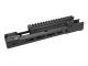 SLR Airsoftworks 11.2” Light M-LOK EXT Extended Handguard Rail for Tokyo Marui TM AKM GBBR ( Black ) ( by DYTAC )
