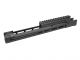 SLR Airsoftworks 14.7” Light M-LOK EXT Extended Handguard Rail for Tokyo Marui TM AKM GBBR ( Black ) ( by DYTAC )