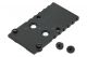 SRC G19X MOS Steel No.2 RMR Plate ( M3 ) For UMAREX SRC Glock 19X MOS GBBP