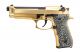 WE M92 Eagle Full Auto GBB Pistol Airsoft ( 2022 New System ) ( Gold )