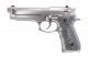 WE M92 Eagle Full Auto GBB Pistol Airsoft ( 2022 New System ) ( Silver )