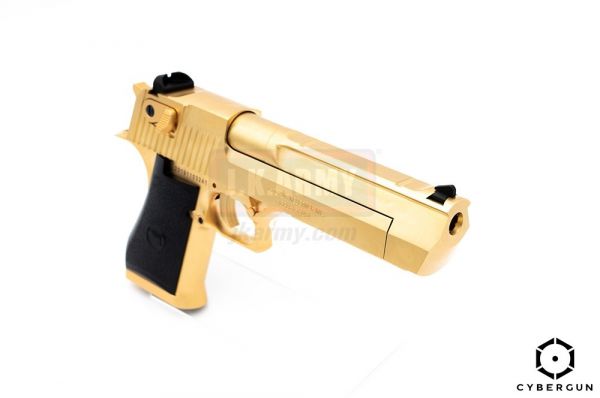 Cybergun WE Desert Eagle Gas GBB Airsoft Pistol ( Gold ) ( Asia Market  Edition )