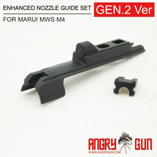Angry Gun Enhanced Drop in Complete MPA Nozzle Set ( Gen2 ) For Marui TM M4  MWS GBB Series