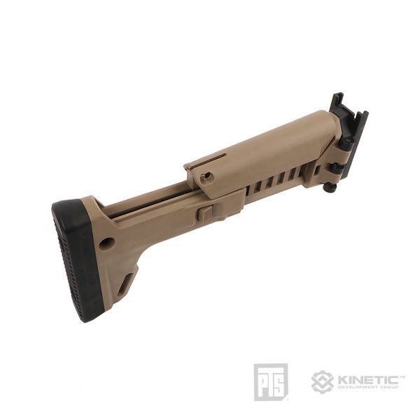 PTS Kinetic SCAR Adapter Stock Kit w/ Butt Stock for VFC SCAR ( Black / DE )